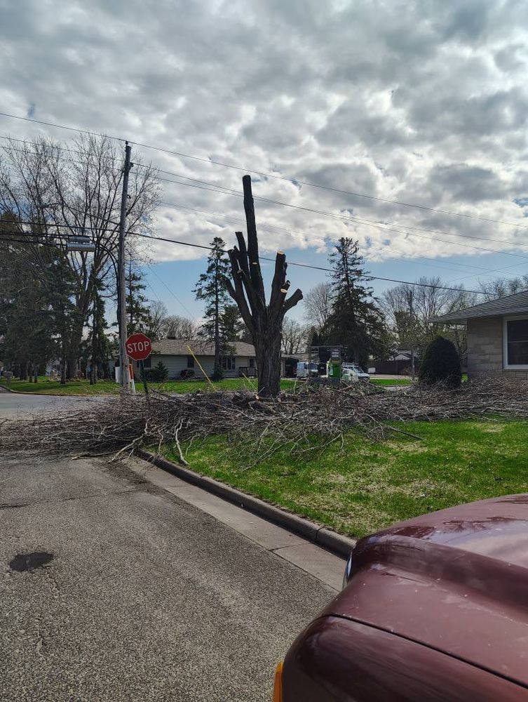 Hardscaping Landscaping for Big River lawn Care services and snow LLC in Wausau, WI