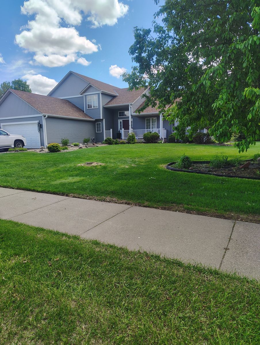 Lawn Aeration for Big River lawn Care services and snow LLC in Wausau, WI