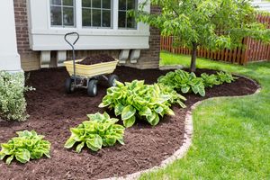 Our mulch installation service enhances your landscape's beauty, improves soil health, retains moisture, and suppresses weeds. Enjoy a vibrant garden with professional application tailored to complement your home’s outdoor aesthetic. for Big River lawn Care services and snow LLC in Wausau, WI